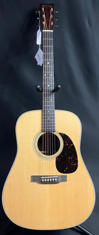 Martin D-28 Satin Dreadnought Acoustic Guitar Vintage Natural Satin w/ Case