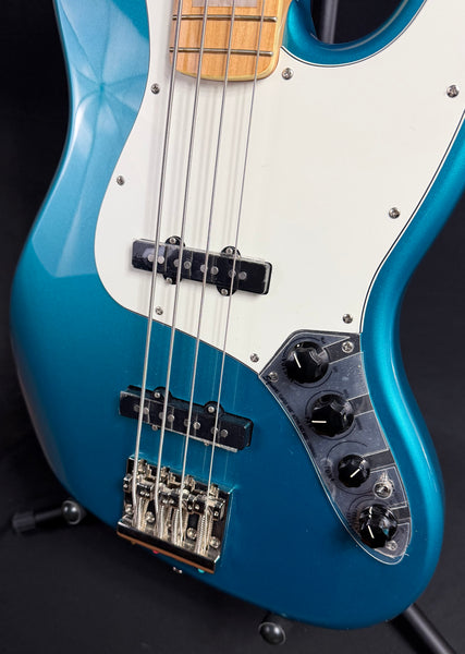 Squier Classic Vibe Active 70's Jazz Bass 4-String Bass Guitar Ocean Turquoise Finish