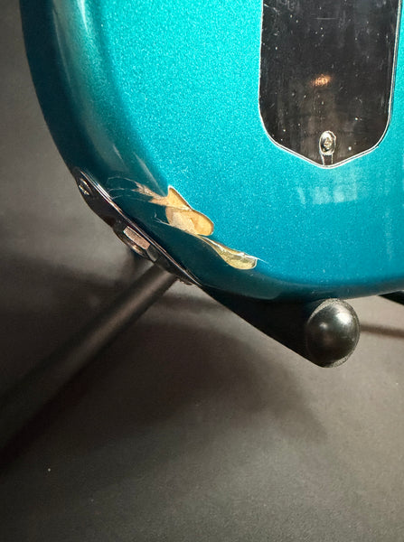 Squier Classic Vibe Active 70's Jazz Bass 4-String Bass Guitar Ocean Turquoise Finish