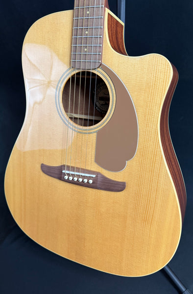 Fender Redondo Player Dreadnought Cutaway Acoustic-Electric Guitar Gloss Natural (730)