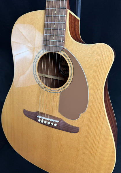 Fender Redondo Player Dreadnought Cutaway Acoustic-Electric Guitar Gloss Natural (730)