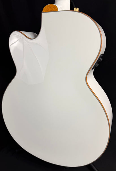 Gretsch G5022CWFE Rancher Falcon Jumbo Acoustic-Electric Guitar Gloss White
