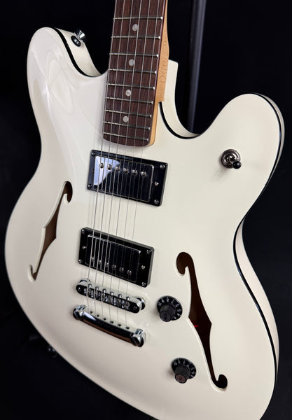 Squier Affinity Starcaster Semi-Hollow Body Electric Guitar Olympic White