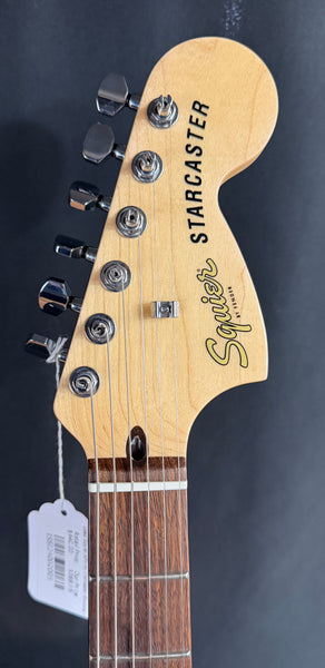 Squier Affinity Starcaster Semi-Hollow Body Electric Guitar Olympic White