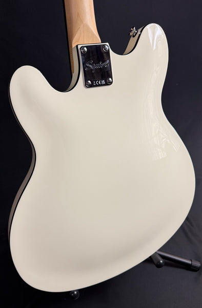 Squier Affinity Starcaster Semi-Hollow Body Electric Guitar Olympic White