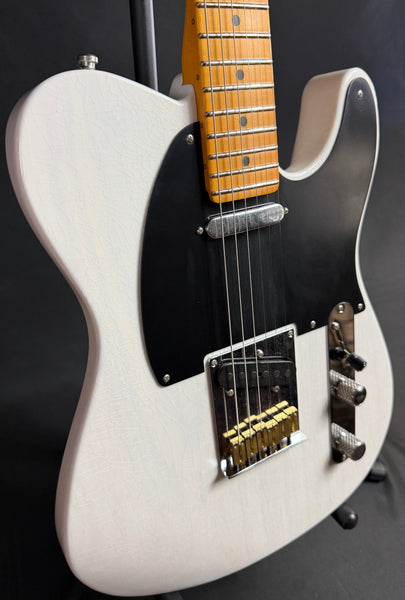 Fender American Ultra Luxe Vintage '50s Telecaster Electric Guitar White Blonde w/ OHSC