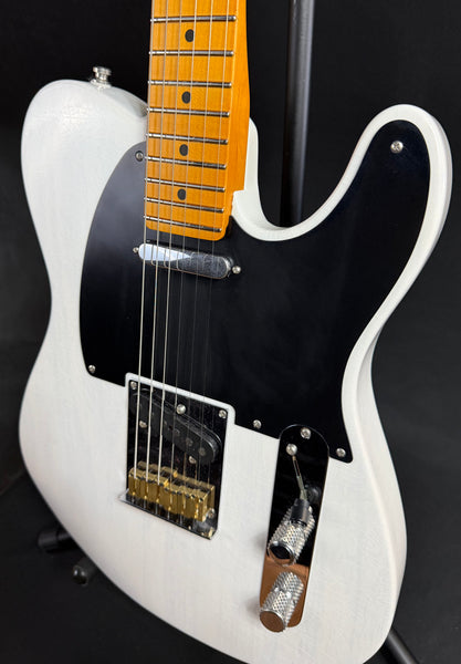 Fender American Ultra Luxe Vintage '50s Telecaster Electric Guitar White Blonde w/ OHSC