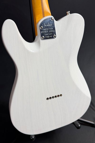 Fender American Ultra Luxe Vintage '50s Telecaster Electric Guitar White Blonde w/ OHSC