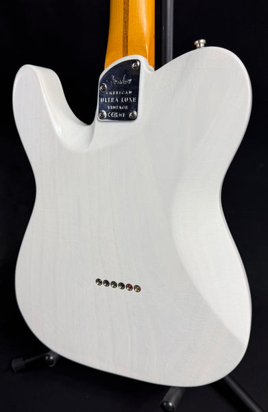 Fender American Ultra Luxe Vintage '50s Telecaster Electric Guitar White Blonde w/ OHSC