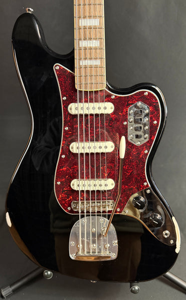 Squier Classic Vibe Bass VI Electric Guitar Gloss Black Finish