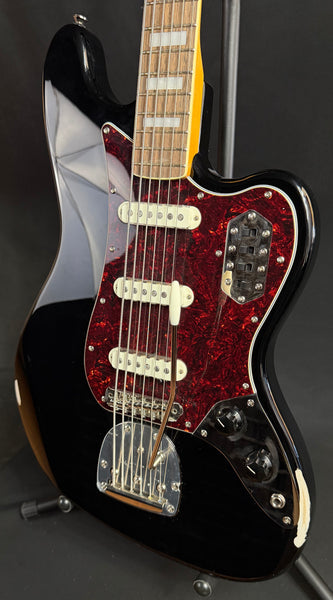 Squier Classic Vibe Bass VI Electric Guitar Gloss Black Finish