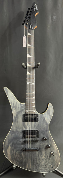 Schecter Avenger Standard Electric Guitar Charcoal Satin Ash Finish