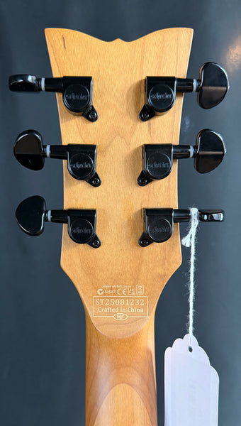 Schecter Solo-II Standard Electric Guitar Ocean Blue Burst Burl Finish
