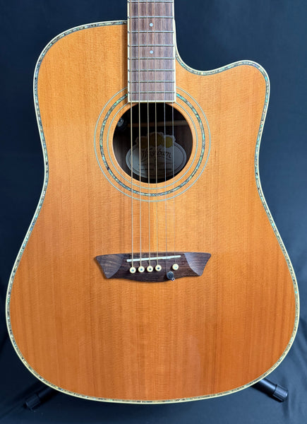 Washburn WDFLB26SCE Forrest Lee Bender Dreadnought Cutaway Acoustic-Electric Guitar w/ Case