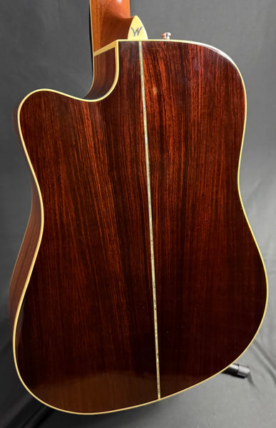 Washburn WDFLB26SCE Forrest Lee Bender Dreadnought Cutaway Acoustic-Electric Guitar w/ Case