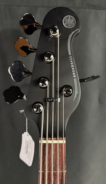 Yamaha BB735A Broad Bass 5-String Bass Guitar Translucent Matte Black w/ Gig Bag (042)
