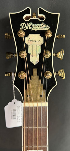 D'Angelico Premier Lexington Dreadnought Acoustic-Electric Guitar Iced Tea Burst (661)