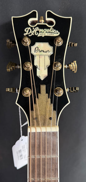 D'Angelico Premier Lexington Dreadnought Acoustic-Electric Guitar Iced Tea Burst (063)