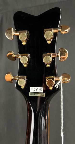 Gretsch G5021E Rancher Penguin Parlor Acoustic-Electric Guitar Gloss Black Finish