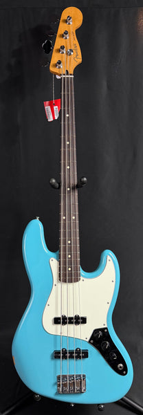 Fender Player II Jazz Bass 4-String Bass Guitar Aquatone Blue Finish