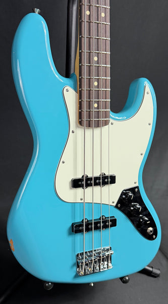 Fender Player II Jazz Bass 4-String Bass Guitar Aquatone Blue Finish