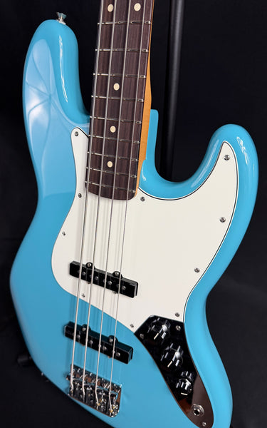 Fender Player II Jazz Bass 4-String Bass Guitar Aquatone Blue Finish