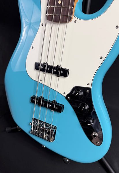 Fender Player II Jazz Bass 4-String Bass Guitar Aquatone Blue Finish