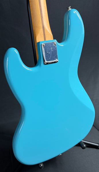 Fender Player II Jazz Bass 4-String Bass Guitar Aquatone Blue Finish