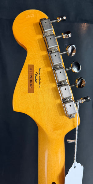 Squier FSR Classic Vibe Bass VI Electric Guitar Olive Finish w/ Matching Headstock