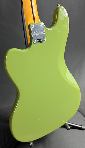 Squier FSR Classic Vibe Bass VI Electric Guitar Olive Finish w/ Matching Headstock