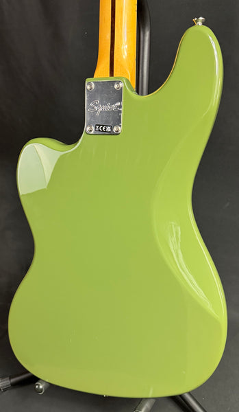 Squier FSR Classic Vibe Bass VI Electric Guitar Olive Finish w/ Matching Headstock