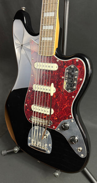 Squier Classic Vibe Bass VI Electric Guitar Gloss Black Finish (283)