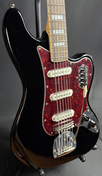 Squier Classic Vibe Bass VI Electric Guitar Gloss Black Finish (283)