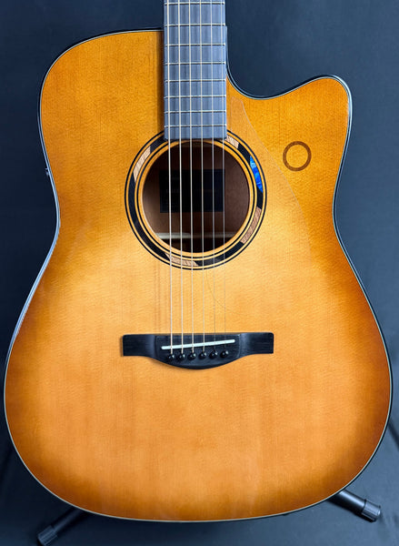 Yamaha TAG3 C TransAcoustic Dreadnought Cutaway Acoustic-Electric Guitar Sand Burst w/ Case (570)