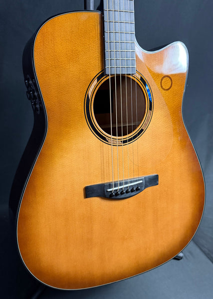 Yamaha TAG3 C TransAcoustic Dreadnought Cutaway Acoustic-Electric Guitar Sand Burst w/ Case (570)