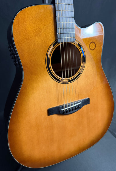 Yamaha TAG3 C TransAcoustic Dreadnought Cutaway Acoustic-Electric Guitar Sand Burst w/ Case (570)