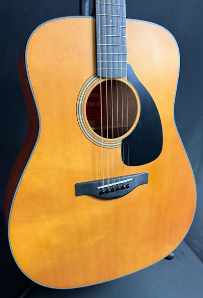 Yamaha FG3 Red Label Dreadnought Acoustic Guitar Vintage Natural w/ Soft Case (259)