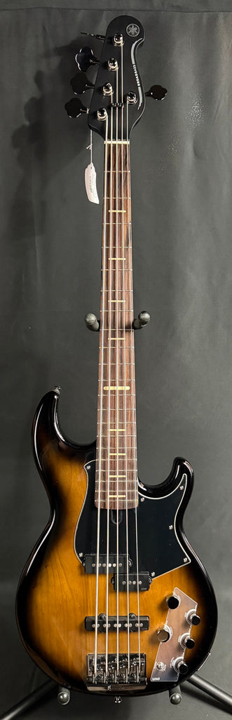 Yamaha BB735A Broad Bass 5-String Bass Guitar Dark Coffee Sunburst w/ Gig Bag (289)