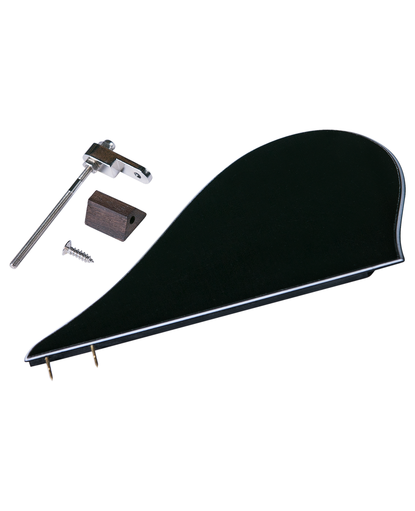 Golden Gate M-400A A-Style Mandolin Pickguard Assembly - Black/ White/ Black