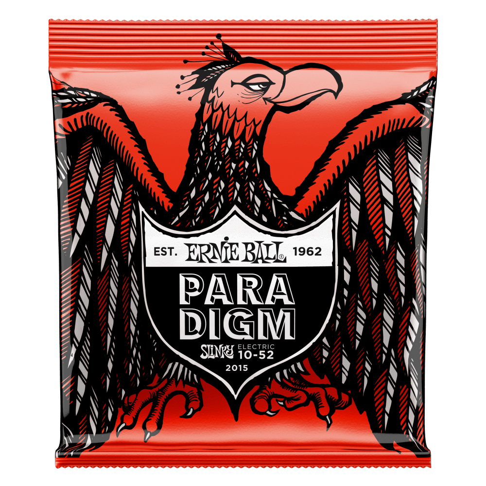 Ernie Ball 2015 Skinny Top-Heavy Bottom Paradigm Electric Guitar Strings 10-52