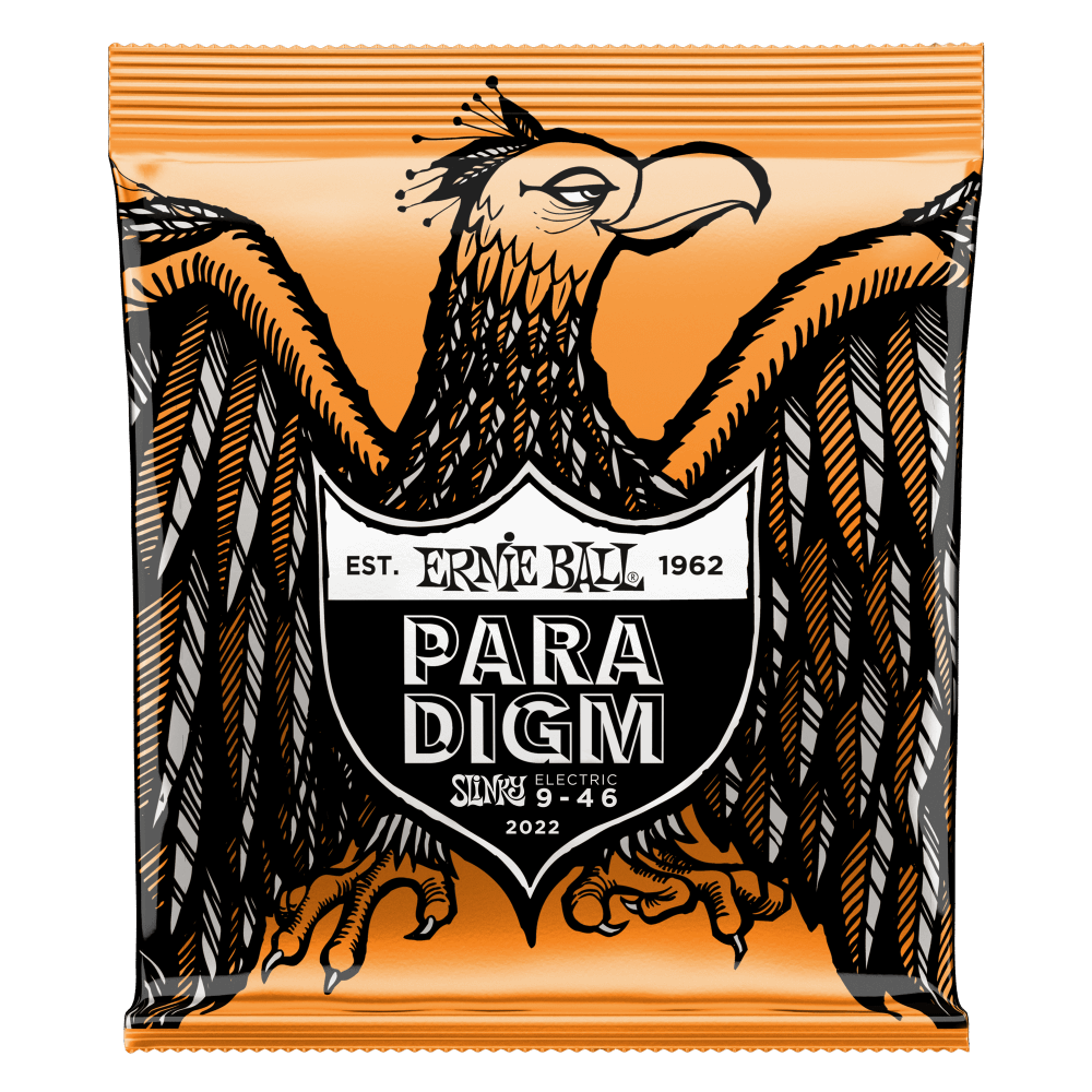 Ernie Ball 2022 Hybrid Slinky Paradigm Electric Guitar Strings 9-46