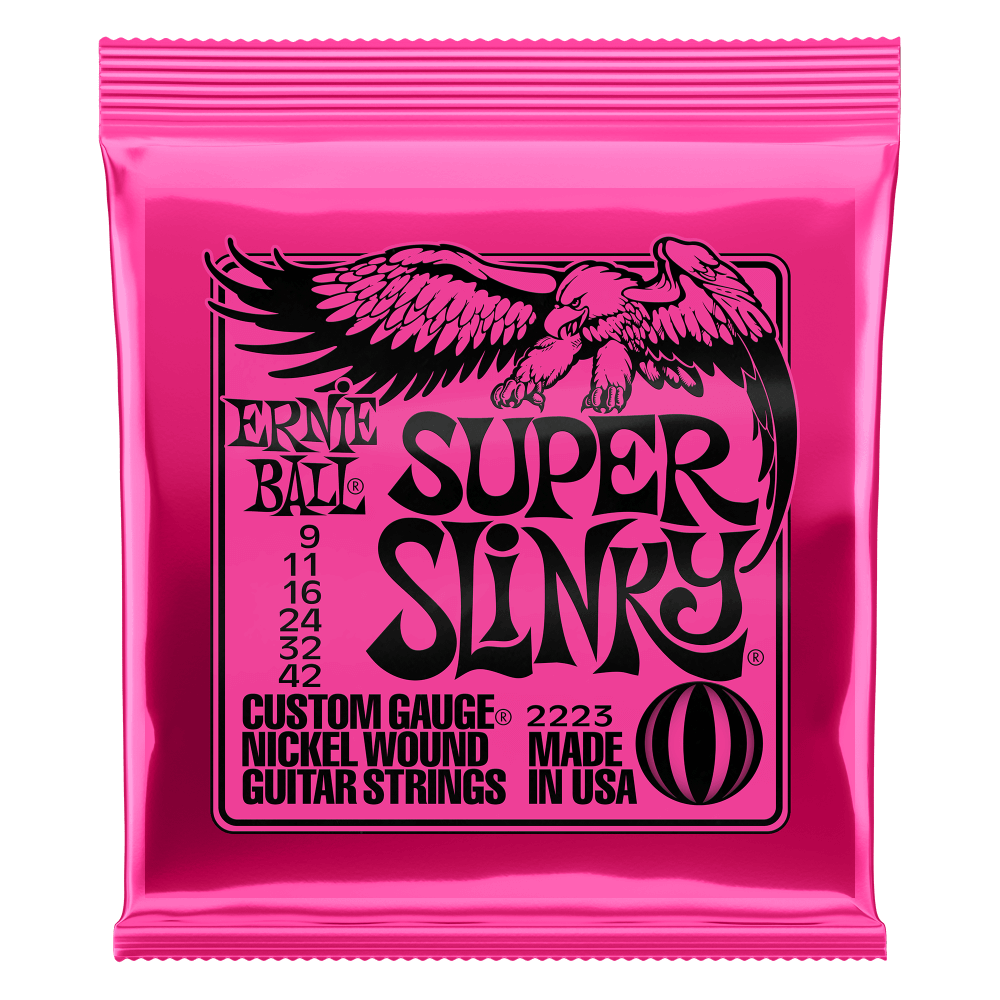Ernie Ball 2223 Super Slinky Nickel Electric guitar Strings 9-42