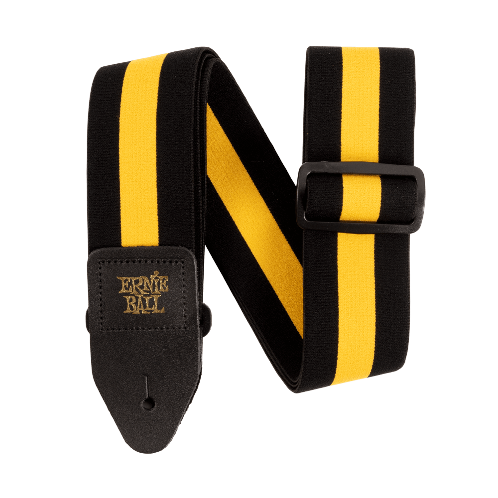Ernie Ball 5328 Stretch Comfort Racer 2" Guitar Strap Yellow
