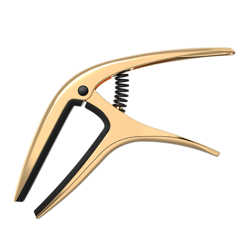 Ernie Ball Axis Capo Dual Radius Guitar Capo Gold 9603