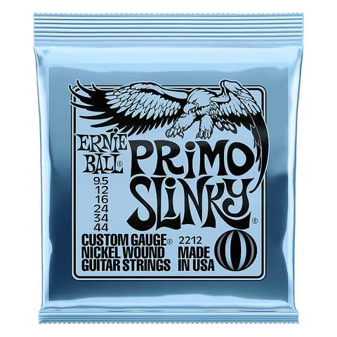 Ernie Ball 2212 Primo Slinky Electric Guitar Strings 9.5-44