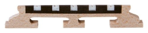 Golden Gate GB-3-1/2 Deluxe 5-String Banjo Bridge 1/2" w/ Individual Bone Saddle