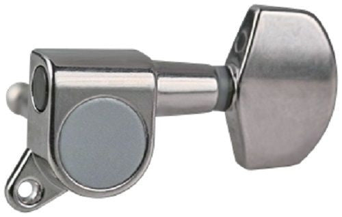Golden Gate F-2070 Acoustic Guitar Tuners - 6 Individual (3+3) - Nickel