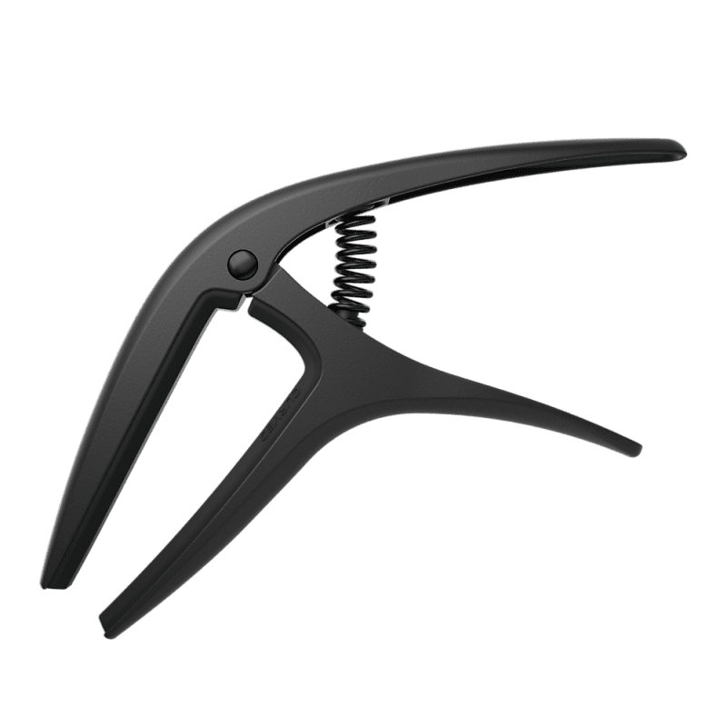 Ernie Ball Axis Capo Dual Radius Guitar Capo Black Satin 9600