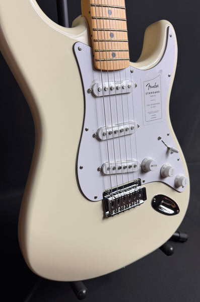 Fender Standard Stratocaster (2025) Electric Guitar Olympic White Finish (000)