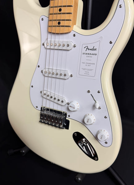 Fender Standard Stratocaster (2025) Electric Guitar Olympic White Finish (000)